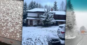 Весняний снігопад в Україні: Буковель, Тернопіль та Київ під снігом посеред квітня