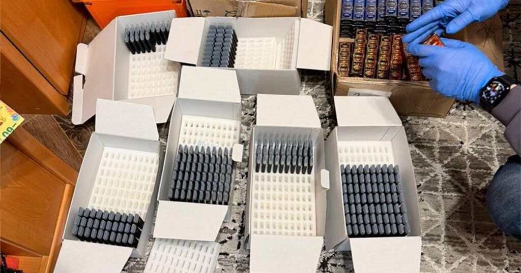 В Україні викрили наркосхему з вейпами: вилучили товару на понад 17 млн грн