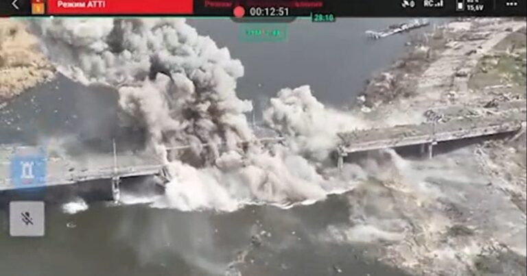 Україна вперше у світі зруйнувала міст дронами: унікальна операція та її наслідки