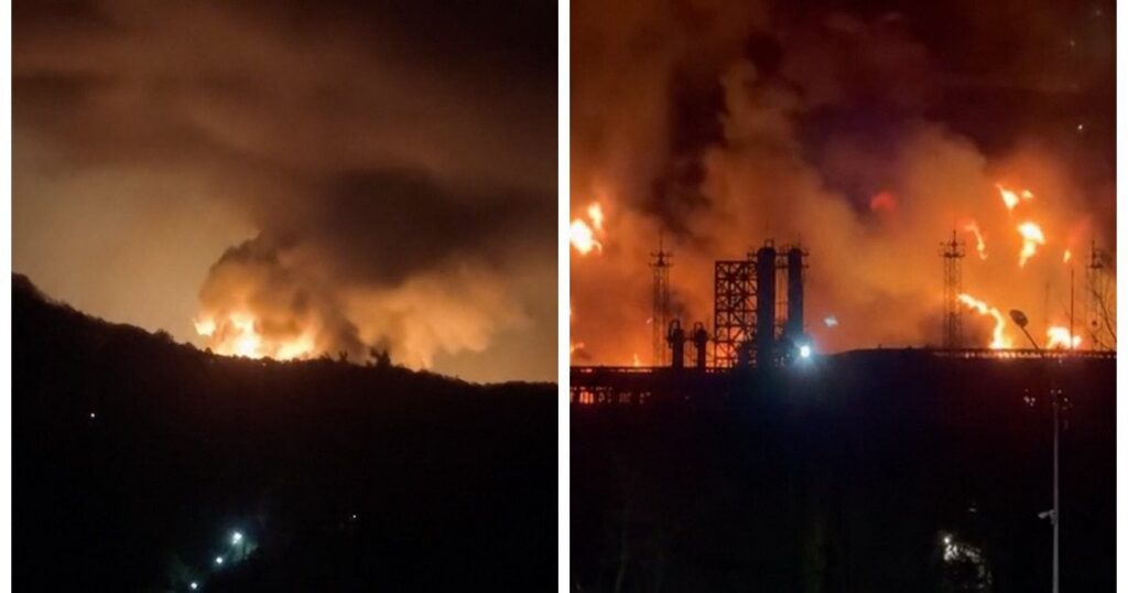 "Вулкан" в Туапсе вийшов з-під контролю: росіяни в паніці оголосили режим НС (відео)