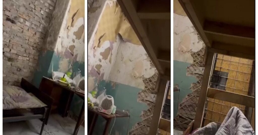 Обдерті стіни та дерев’яні нари: умови в ТЦК у Прилуках шокували Мережу (відео)