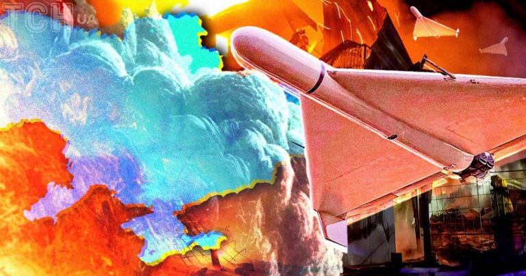 Нічна атака російських безпілотників та ракет на Україну 11 квітня 2026 року: де лунали вибухи