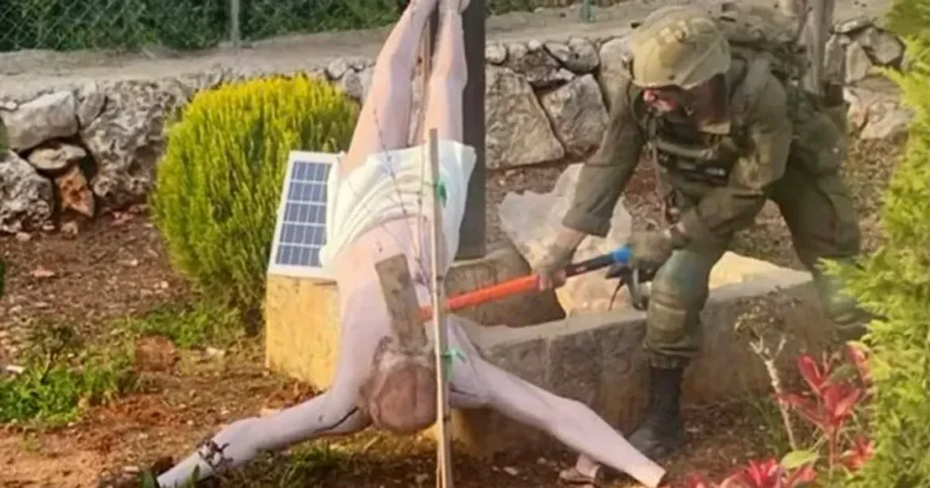 Військовий Ізраїлю знищив розп'яття Ісуса в Лівані: як відреагував ЦАХАЛ — Світ