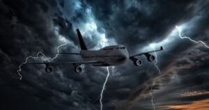 Блискавка вдарила у літак з пасажирами у Польщі — Світ