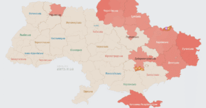 Повітряна тривога в ніч проти 30 травня в Україні — Росія атакує ударними безпілотниками — Укрaїнa