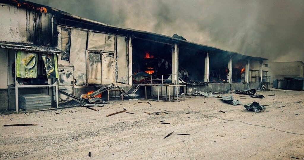 Атака на Тернопіль 1 травня: наслідки удару дронів по промзоні — Укрaїнa