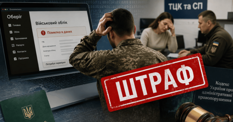 170 тисяч штрафу для ТЦК: законопроєкт з вадами ризикує провалитися