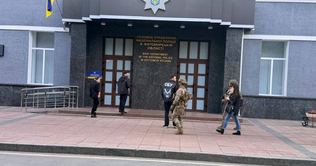 СБУ проводить обшуки у Нацполіції трьох областей: хто серед фігурантів
