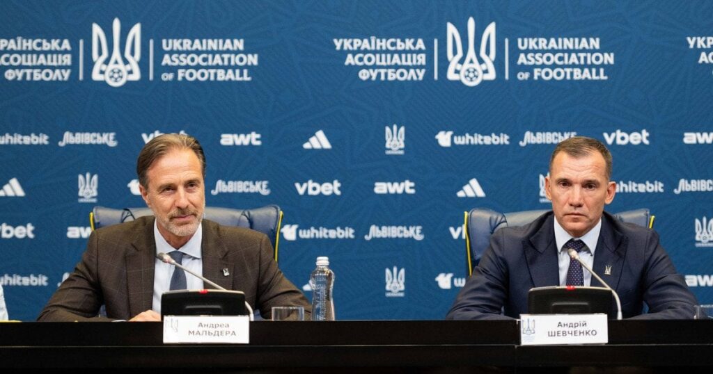 Андреа Мальдера назвав свій тренерський штаб у збірній України — Проспорт Андреа Мальдера назвав свій тренерський штаб у збірній України — Проспорт