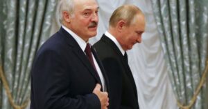 Путін і Лукашенко — Зеленський попередив про спробу втягнути Білорусь у війну — Укрaїнa