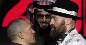 Ф'юрі зухвало викликав Усика на третій бій — українець емоційно відреагував
