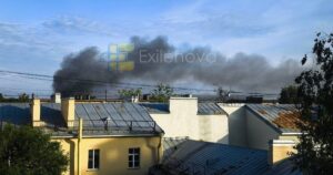 У Кронштадті після вибухів спалахнули пожежі: у Петербурзі оголосили загрозу БпЛА, дрони летіли й на Москву