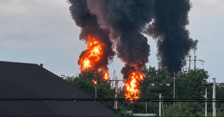 “Добрі” дрони над Кубанню: Потужні вибухи та вогонь на ключовій нафтобазі Кремля!