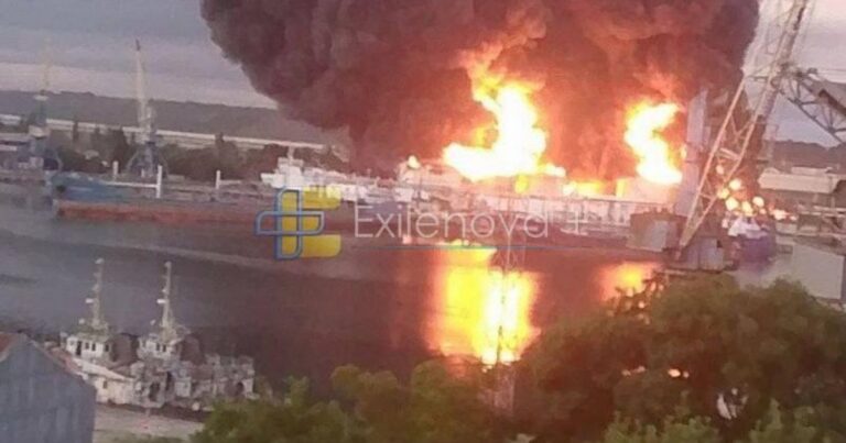 Крим у вогні: Нафтобаза та порт “Кавказ” під ударом – наслідки масштабної атаки на Керч