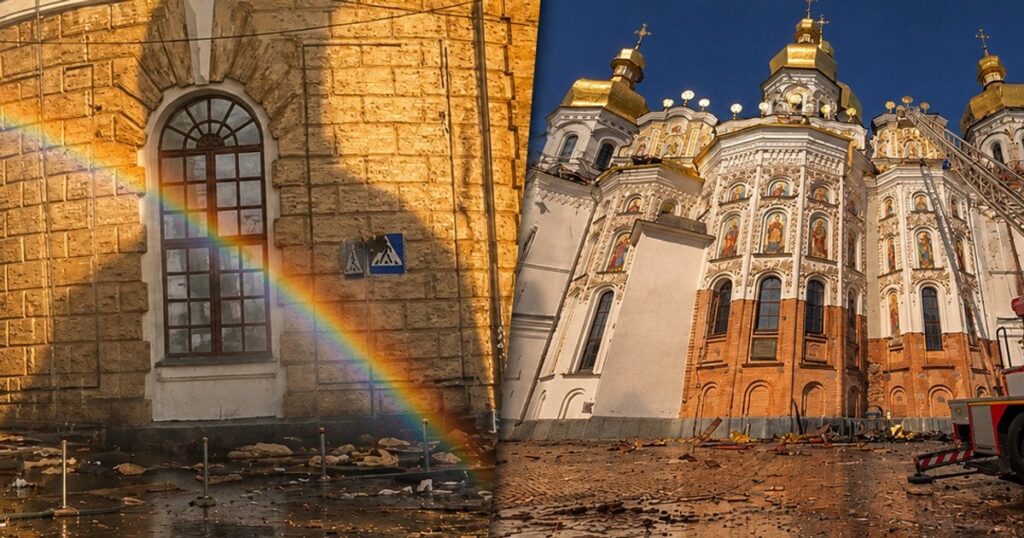 Злива після обстрілу Путіним Києво-Печерської лаври: священники розповіли про диво Злива після обстрілу Путіним Києво-Печерської лаври: священники розповіли про диво
