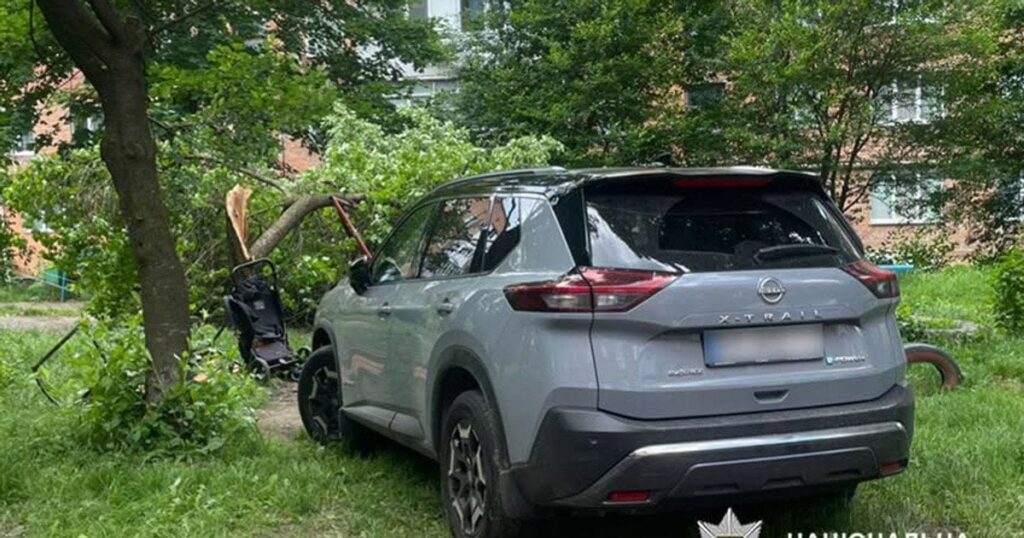 У Хмельницькому авто влетіло у дерево після наїзду на людей: постраждали жінки та дитина — Укрaїнa У Хмельницькому авто влетіло у дерево після наїзду на людей: постраждали жінки та дитина — Укрaїнa