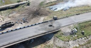 ЗСУ знову вгатили по Чонгарському мосту: ворог ниє, що рух зупинено