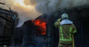 Масштабна пожежа на Троєщині: вогонь охопив ресторан, деталі події