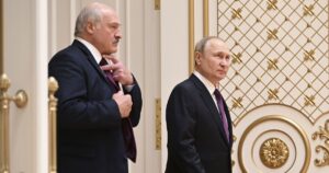 «Грубі окрики»: Путін розкрив реакцію Лукашенка на вимогу Зеленського вимкнути ретранслятори