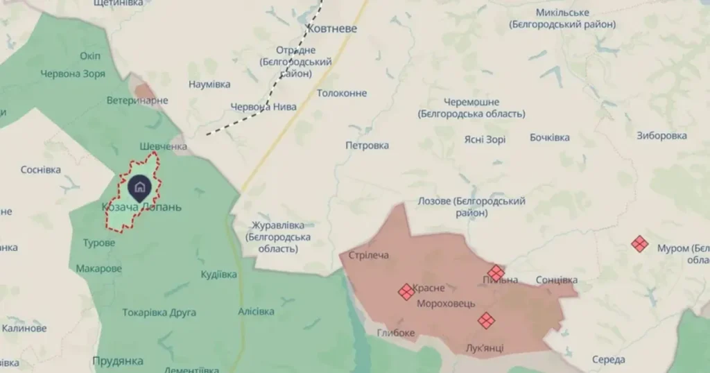 Ситуація на Харківщині — РФ просочується через кордон і рухається до Козачої Лопані