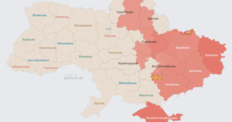 Росія атакує Україну безпілотниками: повітряна тривога в ніч проти 30 червня