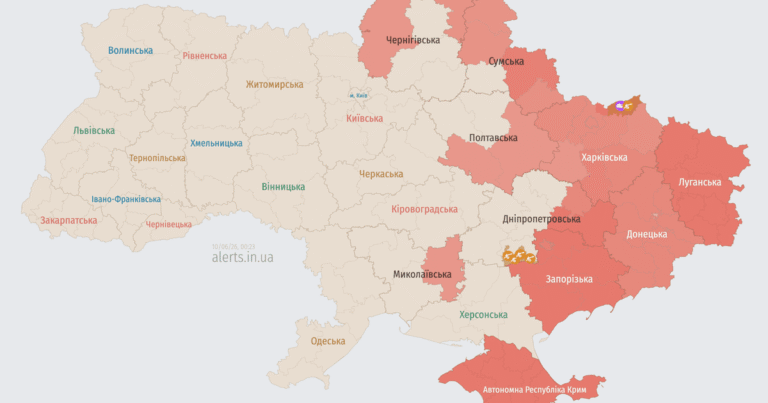 Небезпека з неба: Росія атакує Україну ударними безпілотниками в ніч проти 10 червня – Будьте напоготові!