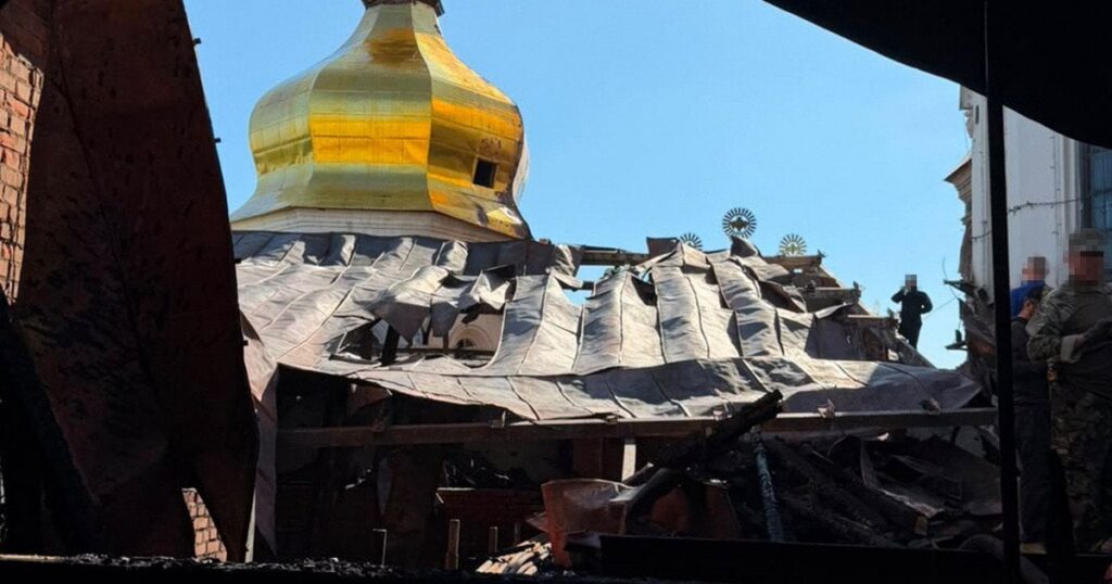 Удар по Києво-Печерській лаврі 15 червня – СБУ назвала тип дрона і знайшла важливі маркування – фото, відео — Київ