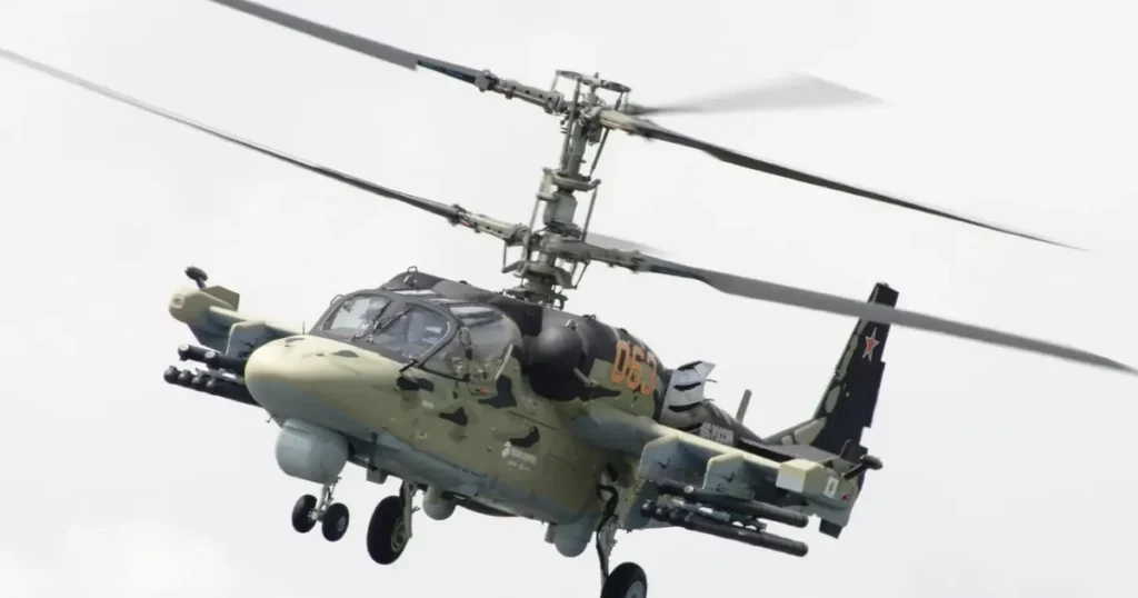 РФ збила власний гелікоптер Ка-52 під час полювання на українські дрони – ЗМІ РФ збила власний гелікоптер Ка-52 під час полювання на українські дрони – ЗМІ