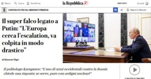La Repubblica в епіцентрі скандалу: журналіст узгоджував текст з російським ідеологом