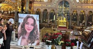 У Києві попрощалися з Катериною Шалупнею, яка загинула під час удару РФ по полігону