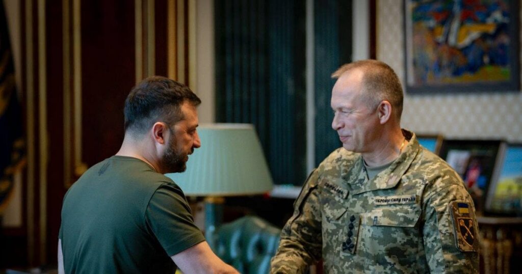 Відставка Сирського - FT повідомило про закриті зустрічі Зеленського з можливими наступниками — Політика Відставка Сирського - FT повідомило про закриті зустрічі Зеленського з можливими наступниками — Політика