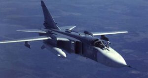 Бійці "Омеги" знищили російський бомбардувальник Су-24М на аеродромі "Саки" в окупованому Криму (відео)