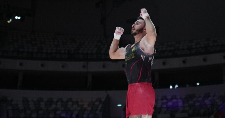 Український гімнаст здобув “золото” Чемпіонату Європи-2026: Назар Чепурний – чемпіон у опорному стрибку