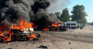 Ракетний удар РФ по Печенігах: Зеленський розкрив деталі смертельної атаки на людне перехрестя