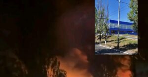 Масштабна пожежа у ТЦ “Галактика” в окупованій Макіївці: деталі події
