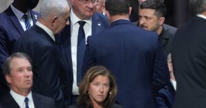 WP: Зеленський і Нетаньягу обмінялися різкими репліками на похороні Грема