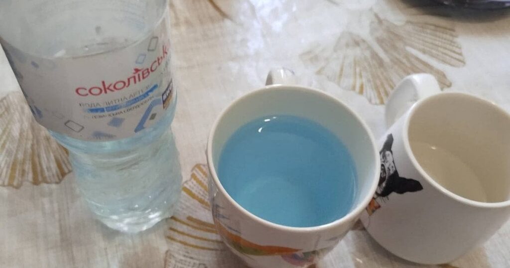 Блакитна вода в Бучі – мешканці скаржаться, комунальники шукають причину — Київ Блакитна вода в Бучі – мешканці скаржаться, комунальники шукають причину — Київ