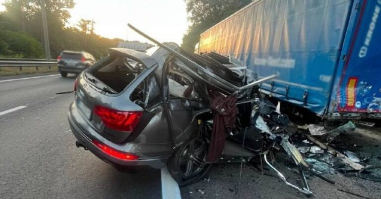 Смертельна ДТП на Житомирському шосе: Audi врізалася у вантажівку, загинули мати та дитина