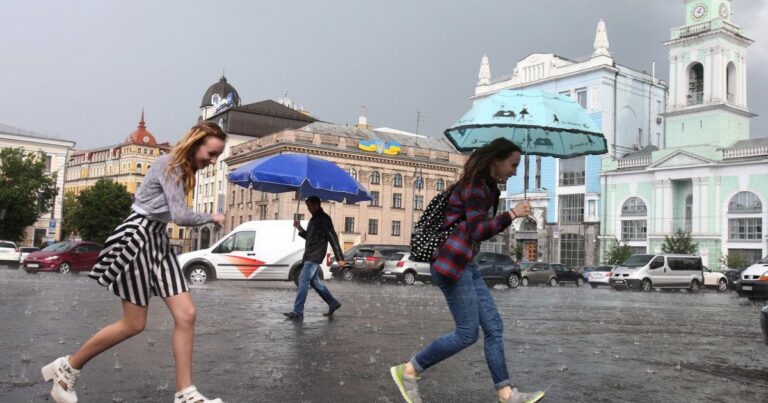 Гроза насувається на Київщину: оголошено перший рівень небезпеки
