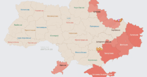 Повітряна тривога в Україні: Росія атакує ударними безпілотниками типу Shahed 13 серпня
