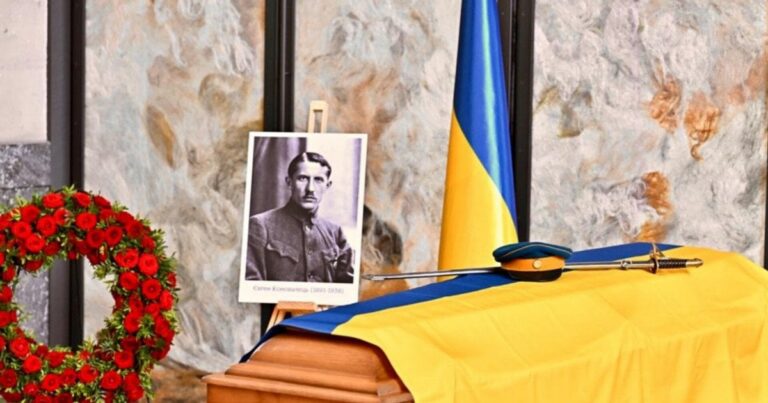 Перепоховання Євгена Коновальця: Останки “батька” українських націоналістів повертаються на рідну землю