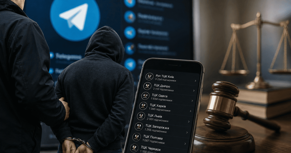 "Зливав" маршрути ТЦК через погодні шифри: як суд покарав адміна 8 Telegram-груп "Зливав" маршрути ТЦК через погодні шифри: як суд покарав адміна 8 Telegram-груп