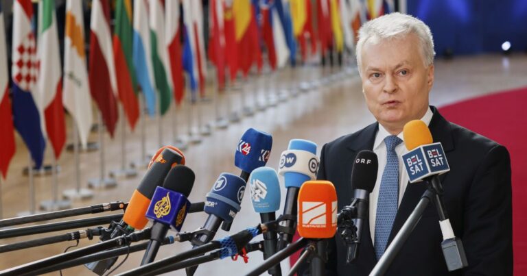 Президент Литви Гітанас Науседа виступив українською в Києві: потужна промова з нагоди Дня Державного прапора