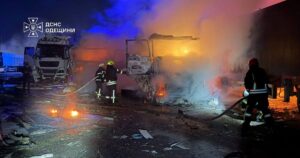 РФ атакувала південь Одещини: згорілі вантажівки із зерном, загиблі та поранені