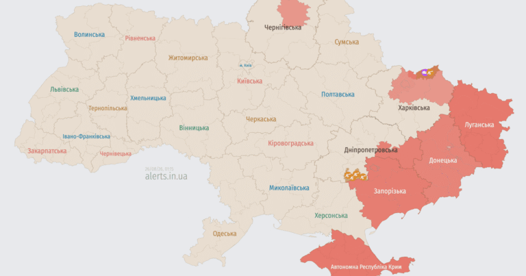 Росія атакує Україну ударними безпілотниками в ніч проти 26 серпня: деталі та заклики військових