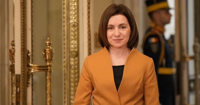 Російські дрони в Молдові: Президентка Санду вказує на навмисні порушення повітряного простору