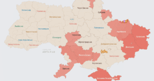 Повітряна тривога 1 вересня: Росія атакує Україну дронами Shahed зі сходу, півдня та півночі