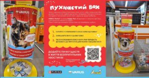 «Пухнасті бокси»: Як ваші покупки в VARUS допомагають тваринам у притулках