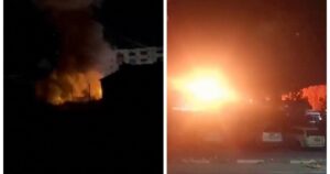 Потужні вибухи в Росії: палають хімгігант “Азот” та дата-центр податкової служби, Москва відбиває масовану атаку дронів