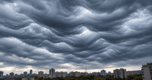 Незвичайні хмари Asperitas над Харковом: що це за атмосферне диво